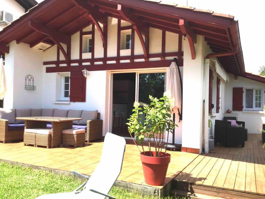 1Km Plage, Agreable Maison 6 Pers Classee 3* Hendaye Zewnętrze zdjęcie
